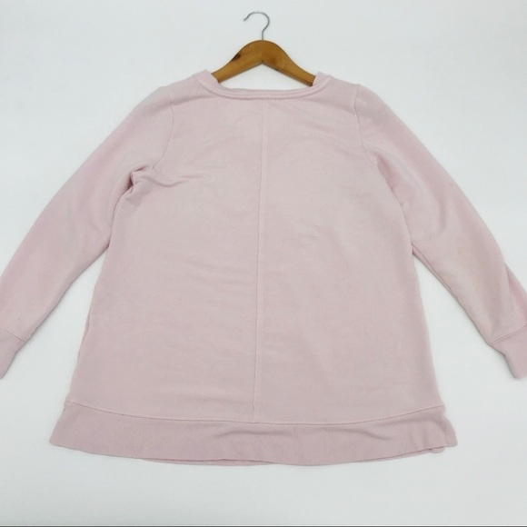 Soft Surroundings V-Neck Pullover Sweatshirt - Picture 6 of 7